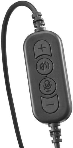 PC-Office-headset HS-USB300 V2, stereo, zwart — thumbnail 2