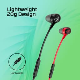 HyperX Cloud Earbuds II - Gaming Earbuds met Microfoon - Rood - PC/PlayStation/Xbox/Nintendo Switch/Mobile — thumbnail 4