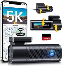 Lexium Dashcam - Daschcams - Auto - Camera - Vooruit - Achteruit - Video - Autobeveiliging - Parkeerbeveiliging - Recording - Dag en Nacht - Schadepreventie — thumbnail 1