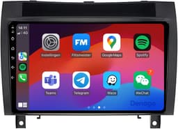 CarPlay autoradio geschikt voor Mercedes SLK | 2004 t/m 2010 | Android 13 | Draadloos Apple CarPlay & Android Auto | 2GB + 32GB | QuadCore processor | Denago DNG-A40 | 2025 model | 2004 2005 2006 2007 2008 2009 2010 | Bluetooth & Wifi — thumbnail 1