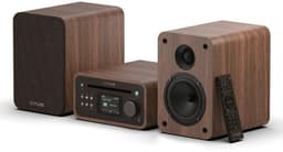 Pure Classic StereoMini bruin microset met DAB+ en FM radio — thumbnail 2