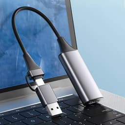Qost - Capture Card HD - Video / Game Capture - 1080P HD - HDMI naar USB-A / USB-C - Cam Link - Video Grabber - Streamen — thumbnail 4