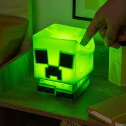 Minecraft Creeper Silicone SquishyGlo Nachtlamp – Officieel Gelicentieerd – Paladone — thumbnail 2