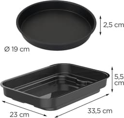 Multifunctionele Grill en Luchtkoeler, 4L, 1700W voor Gezond Koken — thumbnail 3