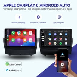 CarPlay autoradio geschikt voor Ford Fiesta | 2009 t/m 2012 | Android 13 | Draadloos Apple CarPlay & Android Auto | 2GB + 32GB | QuadCore processor | Denago DNG-A13 | 2025 model | 2009 2010 2011 2012 | Bluetooth & Wifi — thumbnail 2