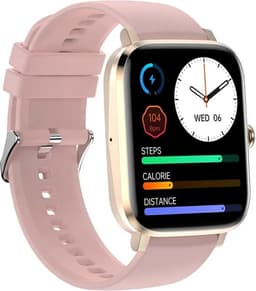 Belesy® HEAVEN – Smartwatch Dames – Smartwatch Heren – Horloge – 1.85" Kleurenscherm – Stappenteller – Hartslagmeter – Bloeddrukmeter – Slaapmonitor – Split Screen – Stembediening – Sportmodus – Bluetooth 5.1 – Goud - Moederdag — thumbnail 4