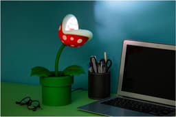 Paladone Super Mario: Mini Piranha Plant Posable Lamp verlichting — thumbnail 3