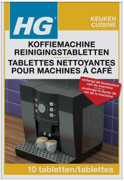 HG Koffiemachine Reinigingstabletten 10 tabletten - Voordeelverpakking - 4 stuks — thumbnail 3