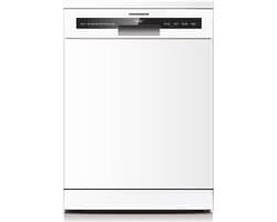 Heinner Vrijstaande Vaatwasser 60 cm – 14 Couverts – Auto Open Droogsysteem – Hygiëne 70°C – Extra Droog – 7 Programma's – AquaStop – Digitaal Display – 49 dB – 5 Jaar Garantie
