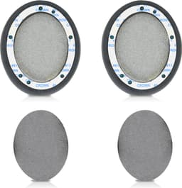 kwmobile 2x oorkussens geschikt voor Beats Studio 2 / 3 Wireless - Earpads voor koptelefoon in steengrijs — thumbnail 4