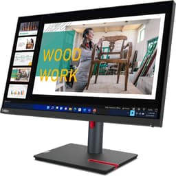 Lenovo ThinkVision P24q-30 computer monitor 60,5 cm (23.8") 2560 x 1440 Pixels Quad HD LED Zwart — thumbnail 3