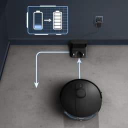 Rowenta X-Plorer Serie 135+ RR91D5 - Robotstofzuiger - Automatisch Leegstation - Krachtige Zuigkracht (5000 Pa) - Dweilfunctie - Geschikt voor Grote Huizen - Lage obstakel detectie — thumbnail 3