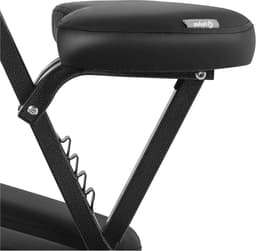 Massagestoel - Staal Frame, PVC Bekleding, Tot 130 kg Capaciteit, Incl. Zak - Kleur Zwart — thumbnail 2