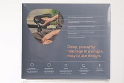Diepe weefseltherapie massagepistool - Bluetooth ingeschakeld elektrisch percussiemassagepistool - pijnverlichting nek rug been schouder Massage gun — thumbnail 3