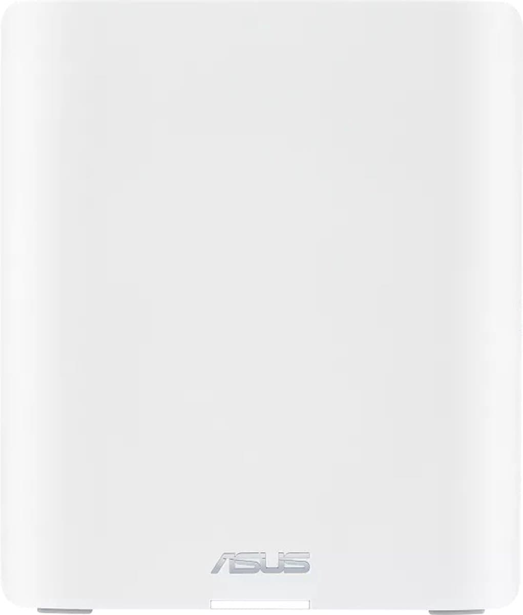 ASUS ZenWiFi BT10 tri-band (2,4 GHz / 5 GHz / 6 GHz) Wi-Fi 7 (802.11be) wit met 3 interne antennes — afbeelding 1