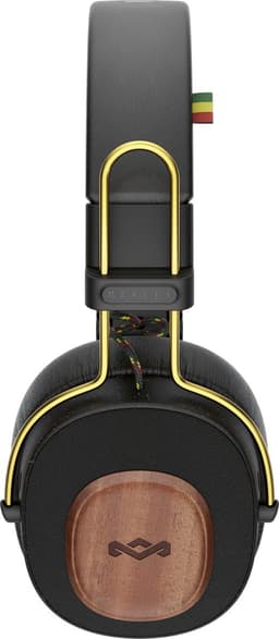House of Marley Positive Vibration Riddim Bluetooth Koptelefoon - Hoofdtelefoon met Kabel - Draadloos - Met Microfoon - 50 uur batterij - Quickcharge - Rasta — thumbnail 2