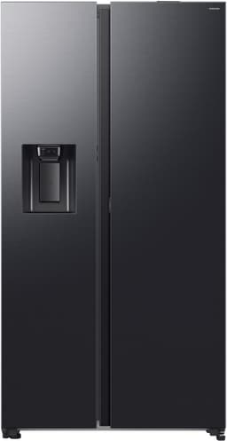 Samsung RS80F64KEF, Vrijstaand, Amerikaanse deur, Zwart, 2 deur(en), Premium Black Steel, Binnenin — thumbnail 1