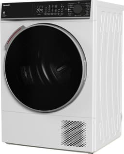 Sharp KDNL0S9GW21BE - warmtepomp droger - 10 KG - 15 programma's - trommelverlichting - wit — thumbnail 3