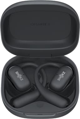 Shokz OpenFit 2 Open-ear Sporthoofdtelefoon – Draadloze Oordopjes – Zwart — thumbnail 3
