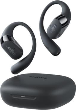 Shokz OpenFit 2 Open-ear Sporthoofdtelefoon – Draadloze Oordopjes – Zwart — thumbnail 2