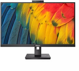 Philips 27B1U5601H - 27 Zoll QHD Monitor, 5 MP Webcam, hohenverstellbar, Lautsprecher (2560x1440, 75 Hz, HDMI, DisplayPort, USB-C, RJ45, USB Hub) schwarz — thumbnail 1