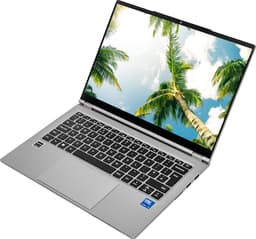 SKIKK Green 7 AMD - 14 inch aluminium laptop met AMD Ryzen AI 7 350, 16GB DDR5, 1TB SSD, Radeon 860M, 3K 120Hz-scherm, WiFi 6E en USB-C-opladen. — thumbnail 2