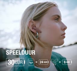 Fresh 'n Rebel Twins Fuse - Draadloze Bluetooth Oordopjes – Oortjes met tip - 30 uur speelduur - Safari Red — thumbnail 4