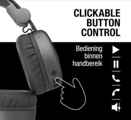FRESH 'N REBEL Code Core 3HP1000SG On-ear Draadloze hoofdtelefoon Storm Grey — thumbnail 2