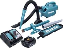 Makita DCL 184 RF1 snoerloze stofzuiger 18 V 54 mbar 0,5 l + 1x oplaadbare accu 3,0 Ah + lader — thumbnail 4