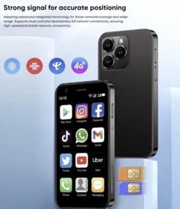 medj-mini smartphone- mobiele telefoon- superkleine -klein -4G -Snelste -mini- gsm -android 10 — thumbnail 5