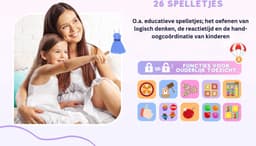 Kiddowz Smartwatch kinderen - Kinderhorloge - 5 t/m 12 jaar - met camera, filters en 26 kids spelletjes - Stappenteller - Pink v1 — thumbnail 2