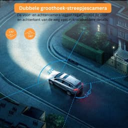 White-label® Dashcam voor Auto - Dualdashcam Voor en Achter - Full HD - Zwart — thumbnail 4