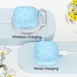 YONO Hoesje geschikt voor Airpods 4 - Case - Special Siliconen - Blauw — thumbnail 4