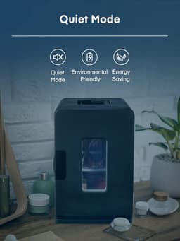 Equivera Mini Fridge for Drinks - Kleine Koelkast - Mini Koelkasten - Minibar - Mini Fridge - Mini Koelkast - Mini Koelkastje - Must have voor in Huis! — thumbnail 4