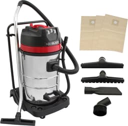 Industriële Stofzuiger 80L Nat&Droog 3000W Roestvrij Staal Multifunctioneel — thumbnail 3
