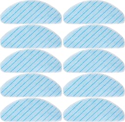 10Pcs Wasbare Reiniging Mop Doek geschikt voor Ecovacs Deebot T9 Serie T9 AIVI T9 PRO T9 MAX Onderdelen — thumbnail 1
