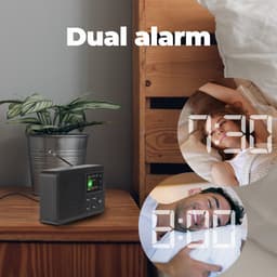 Denver DAB Radio - Bluetooth - DAB+/ FM Radio - 40 voorkeuzezenders - Wekkerradio - DAB57B — thumbnail 3