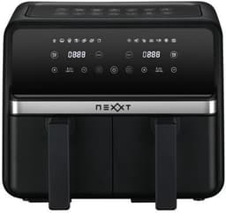 NEXXT CO231025 - Airfryer - Zwart - 4 l - 2200 W - Aantal frituurmanden: 2 — thumbnail 1