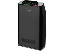 Luchtreiniger Smart Control - 320 m3/h 7-Traps HEPA-13 Filter - 80 Watt Zwart - Voor Ruimtes Tot 40 m2 - Mobiele App Bediening