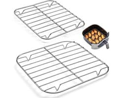 2 Grillroosters voor Airfryer