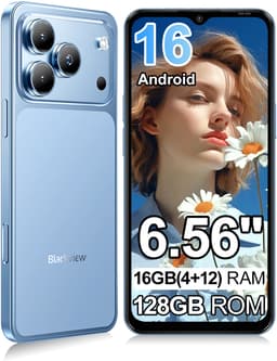 Blackview WAVE 7C Smartphone 128GB ROM Blauw — thumbnail 1