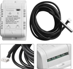 Temperatuurschakelaar Sensor - Slimme Thermostaat - Energie Besparen - APP Controle - 20A - Wit — thumbnail 4