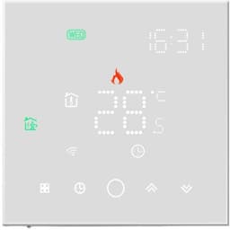 Digitale Thermostaat - Slimme Regelaar - Verwarming Instellen - Wifi App Bediening - 16A - Zwart — thumbnail 3
