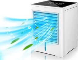 Draagbare Airconditioning - Compact en Stil - 3 Snelheden - Energiebesparend - Voor Thuis, Kantoor en Camping — thumbnail 1