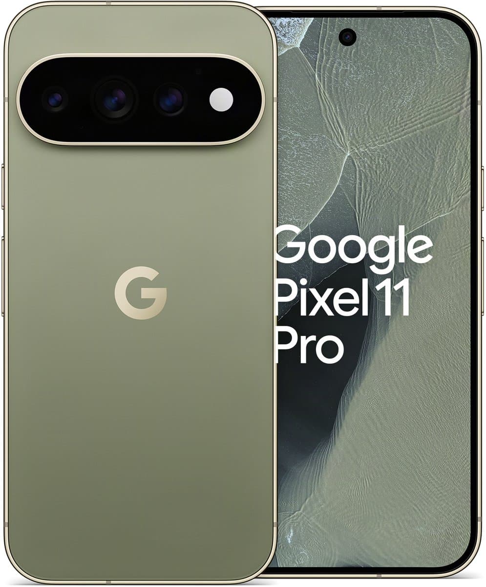 Google Pixel 11 Pro Dual SIM Android 17 5G USB Type-C 12 GB 256 GB 4850 mAh Olijf — afbeelding 1
