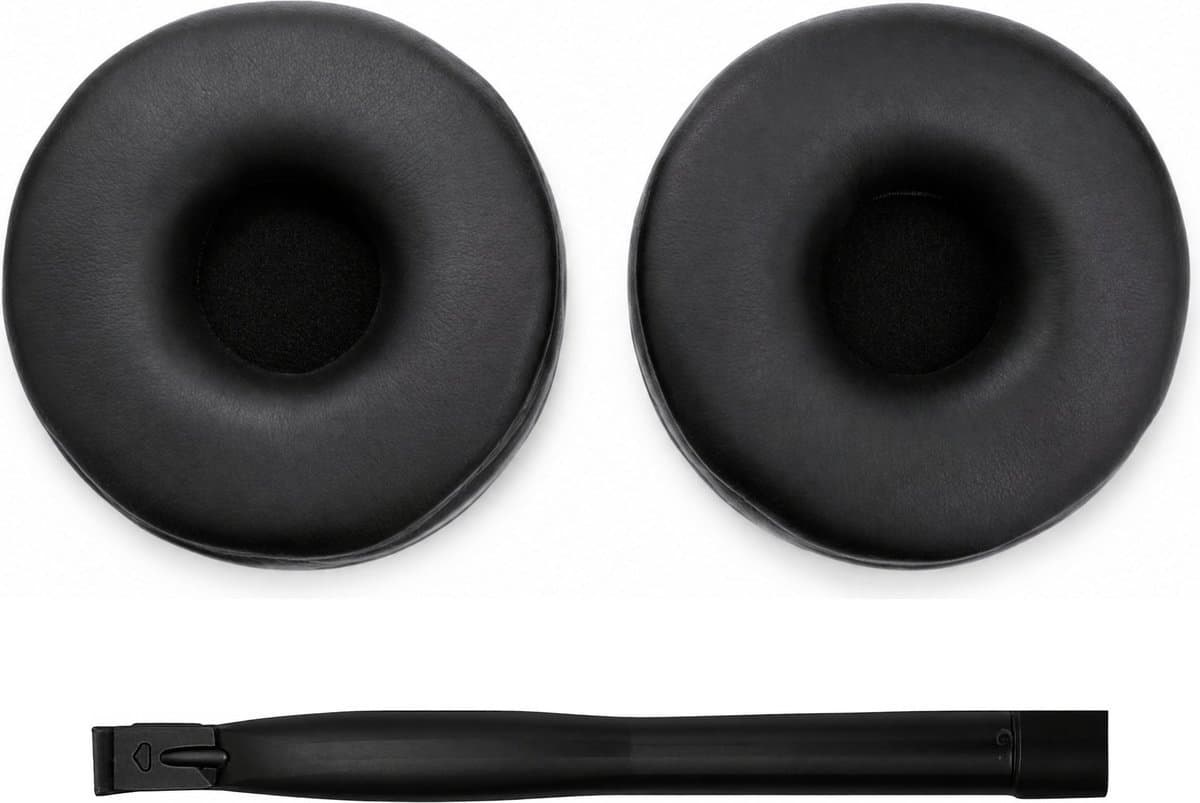 Set Oorkussens voor Jabra Koptelefoon - Engage 65 Oorkussen - Engage 65/75/55 - Kunstleer met traagschuim — afbeelding 1