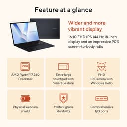 ASUS Vivobook 15 X1504MA-BQ013W - Laptop - 15.6 inch - Core 5 - 8GB/512GB — thumbnail 3