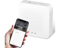 Slimme radiatorthermostaat - Verwarming TRV - Energie besparen - App en spraakbediening - Zigbee 3.0 - Wit