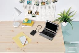 Externe Harde Schijf - Portable HDD Opslag - Bestanden Opslaan - Snelle USB 3.0 - 4TB - Zwart — thumbnail 3