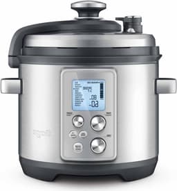 Multicooker - Elektrische Pan - Maaltijden Bereiden - Adaptieve Kooktechnologie - 6 Liter - Geborsteld Staal — thumbnail 1